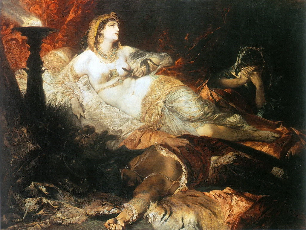 La morte di Cleopatra - Führermuseum, Linz
